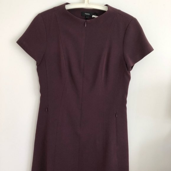 Theory Apalia Admiral Crepe Dress - Picture 5 of 9